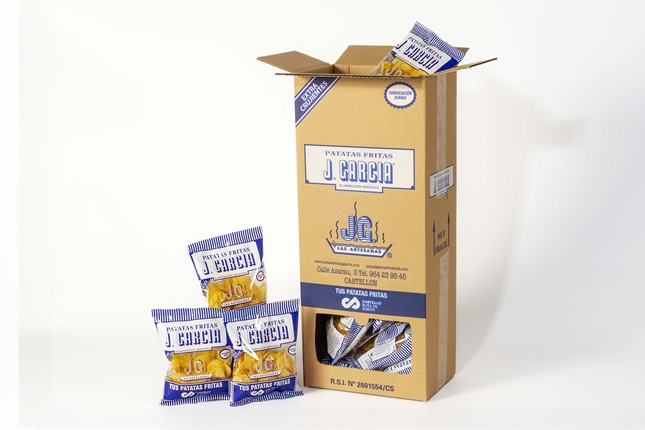 22 x Papas J. Garcia 45 gr. (Caja)